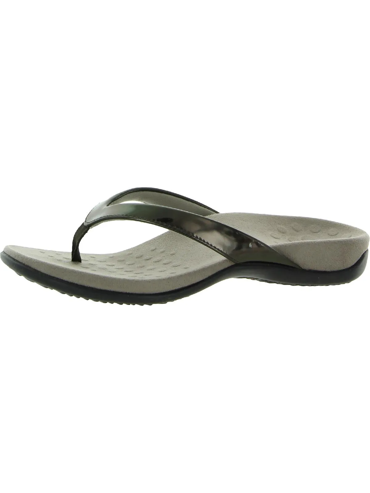 Dillon Womens Slip On Thong Sandals