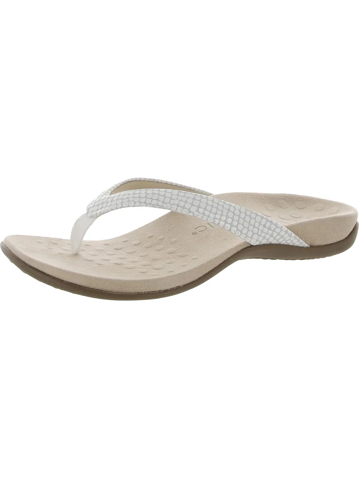 Dillon Womens Slip On Thong Sandals