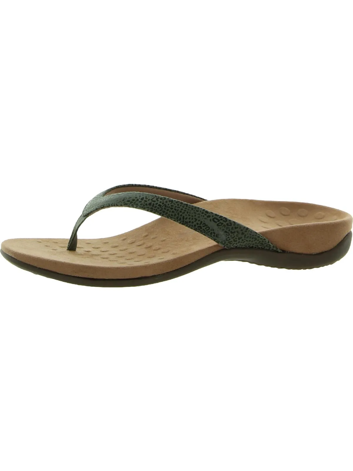 Dillon Womens Slip On Thong Sandals