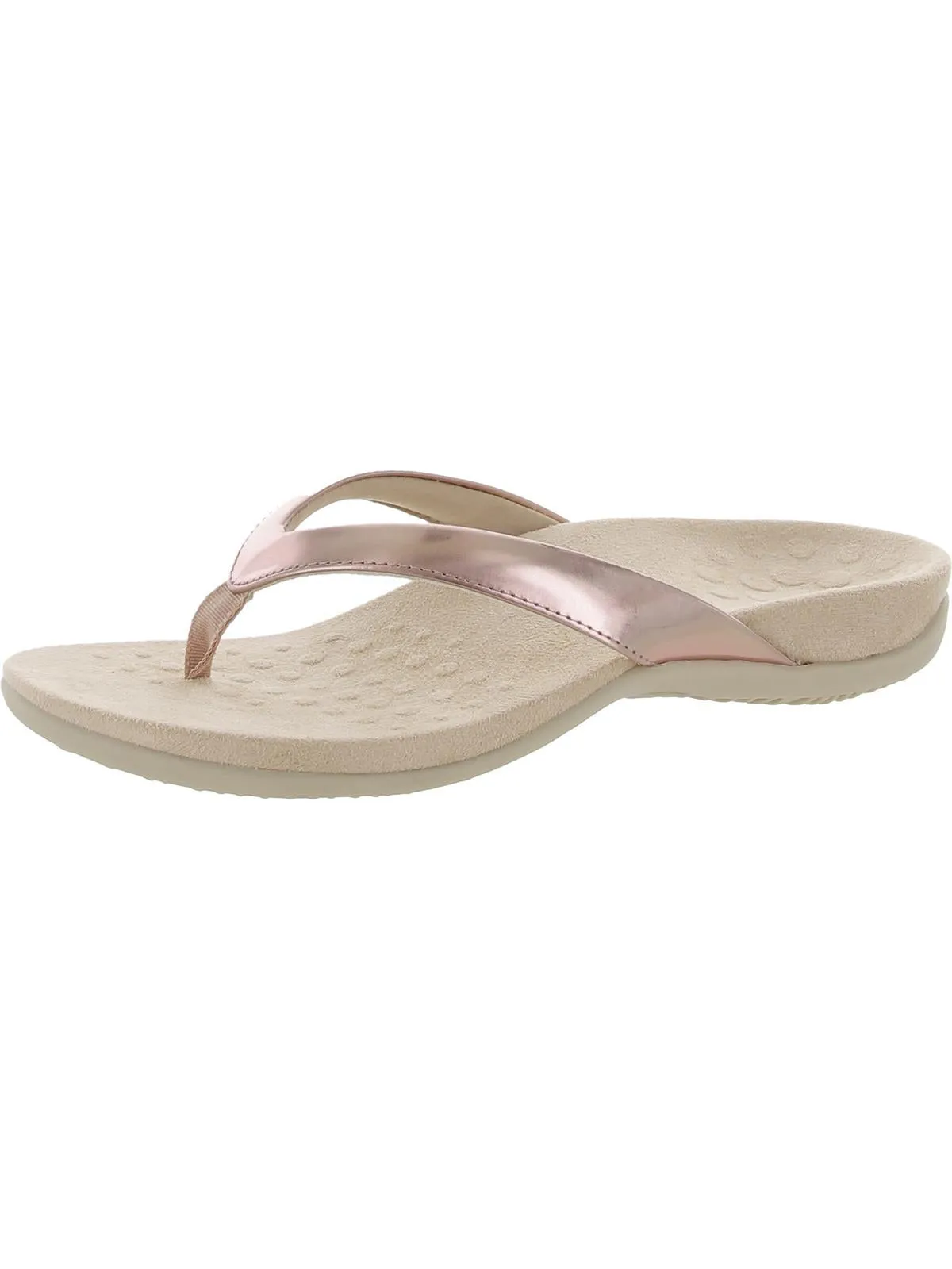 Dillon Womens Slip On Thong Sandals