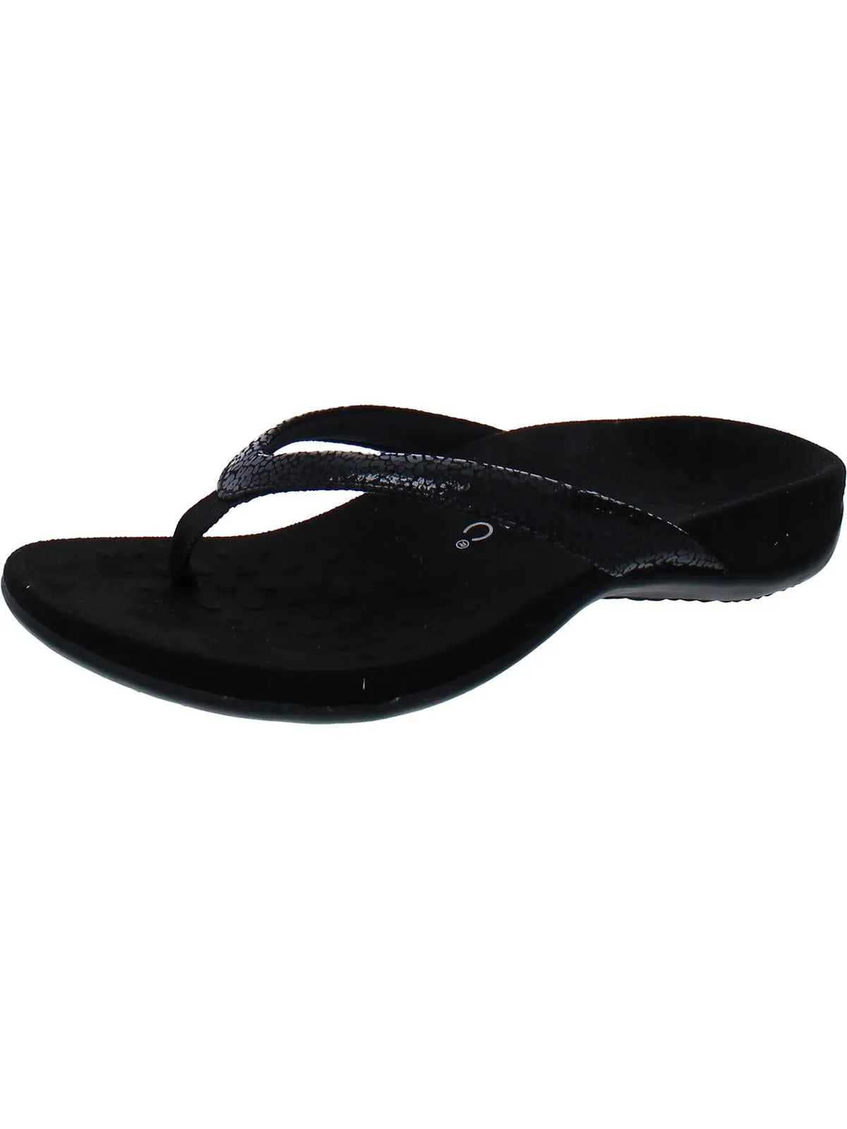 Dillon Womens Slip On Thong Sandals