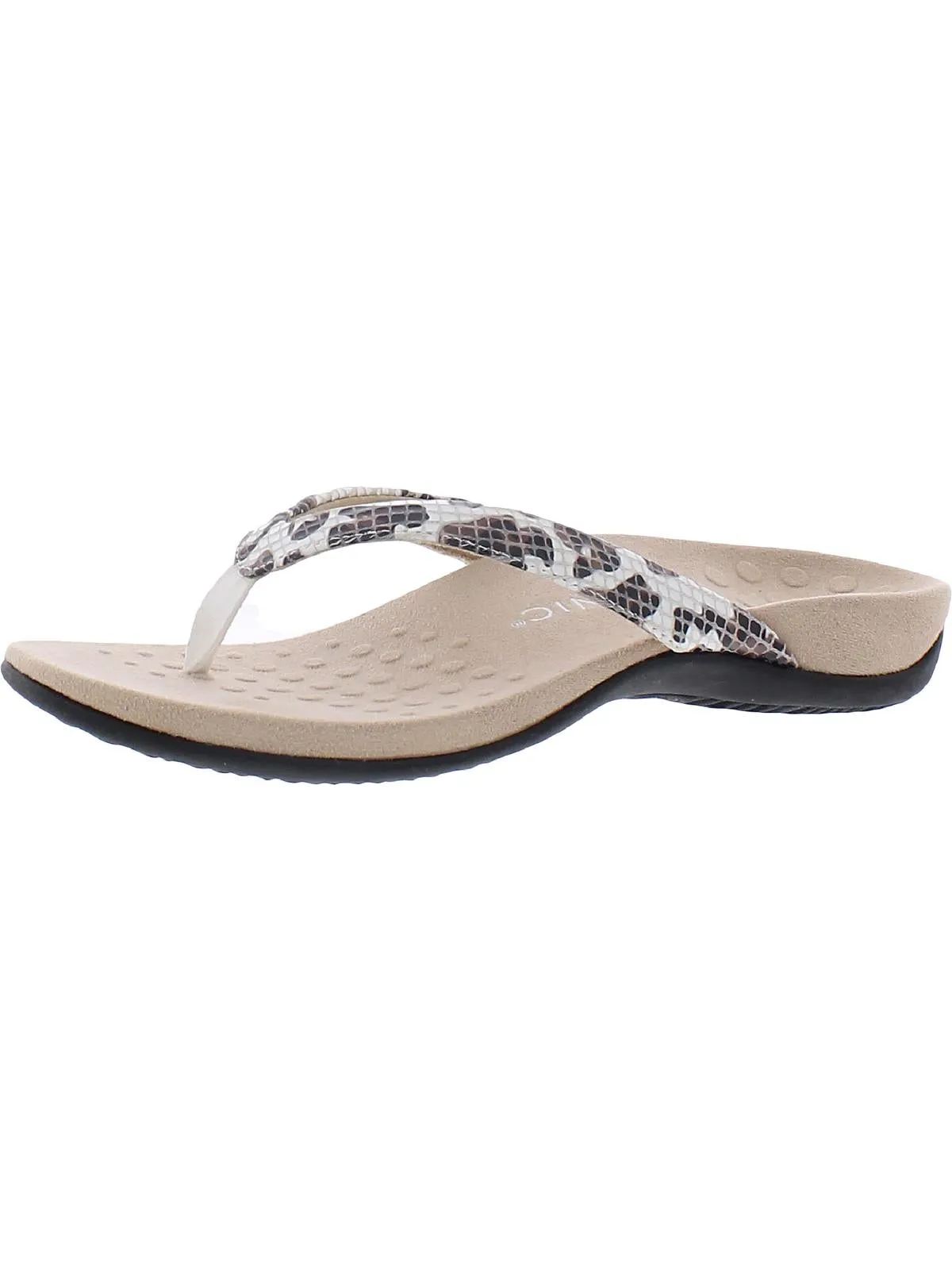 Dillon Womens Slip On Thong Sandals