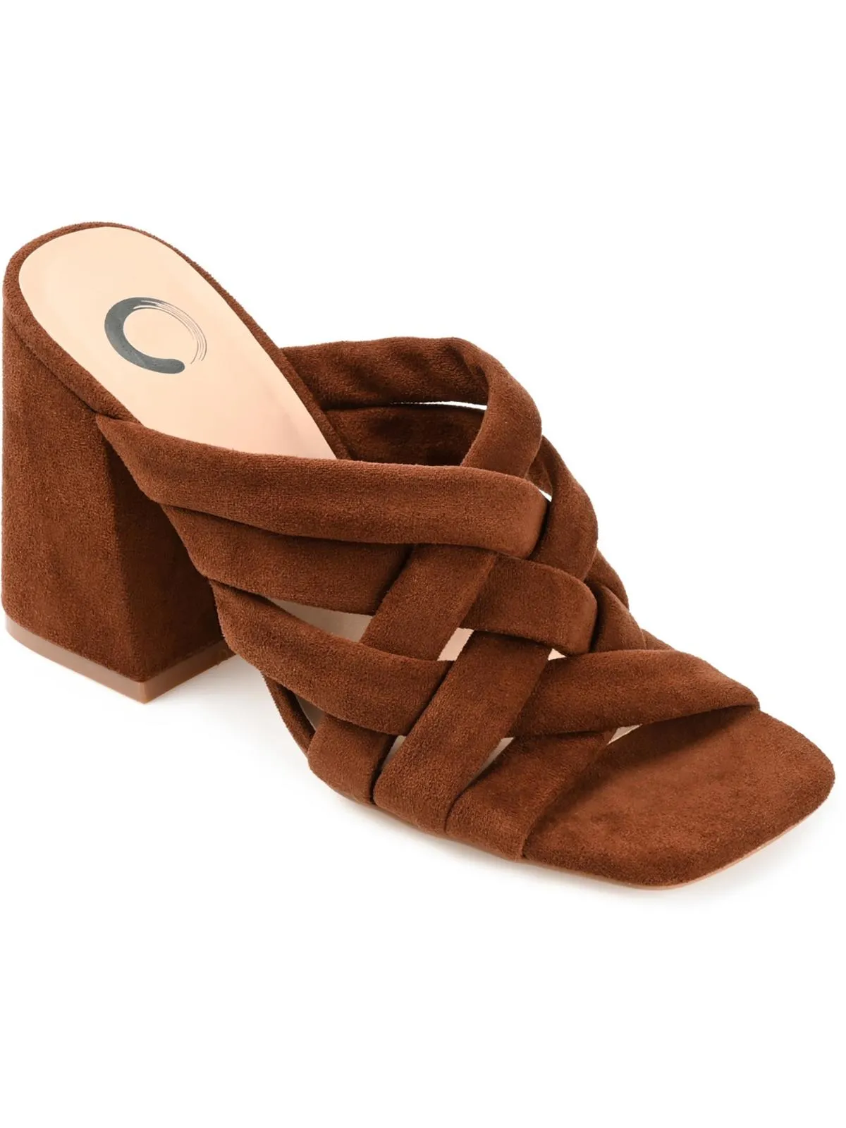 Dorisa Womens Faux Suede Strappy Pumps