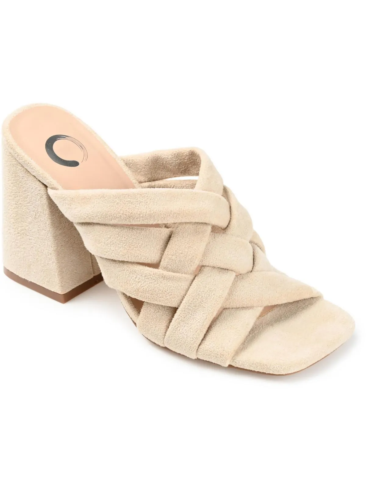 Dorisa Womens Faux Suede Strappy Pumps
