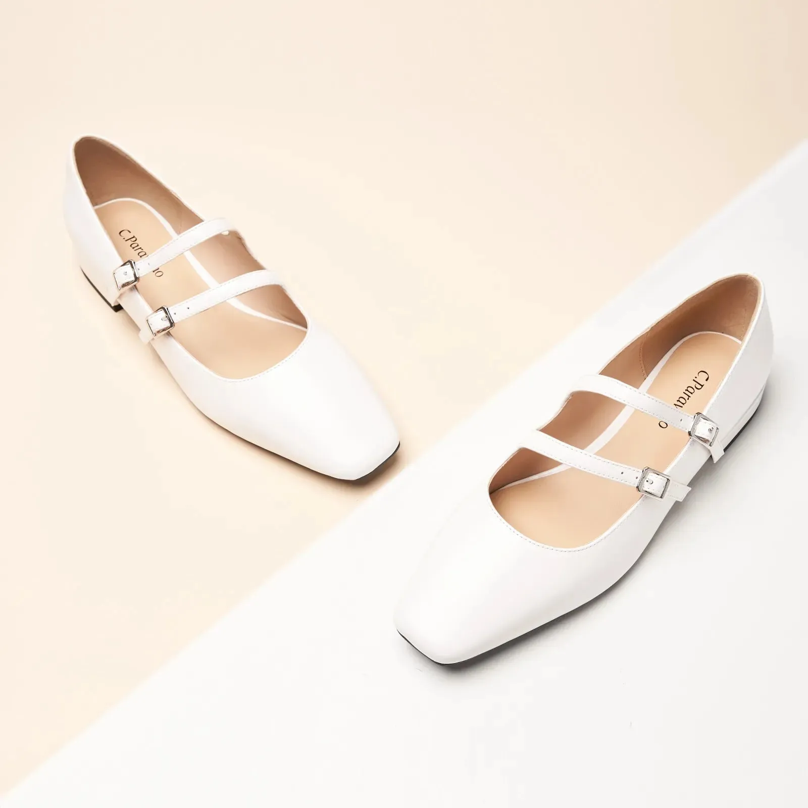 Double-Straps Block Heel Mary Jane (Alyssa A