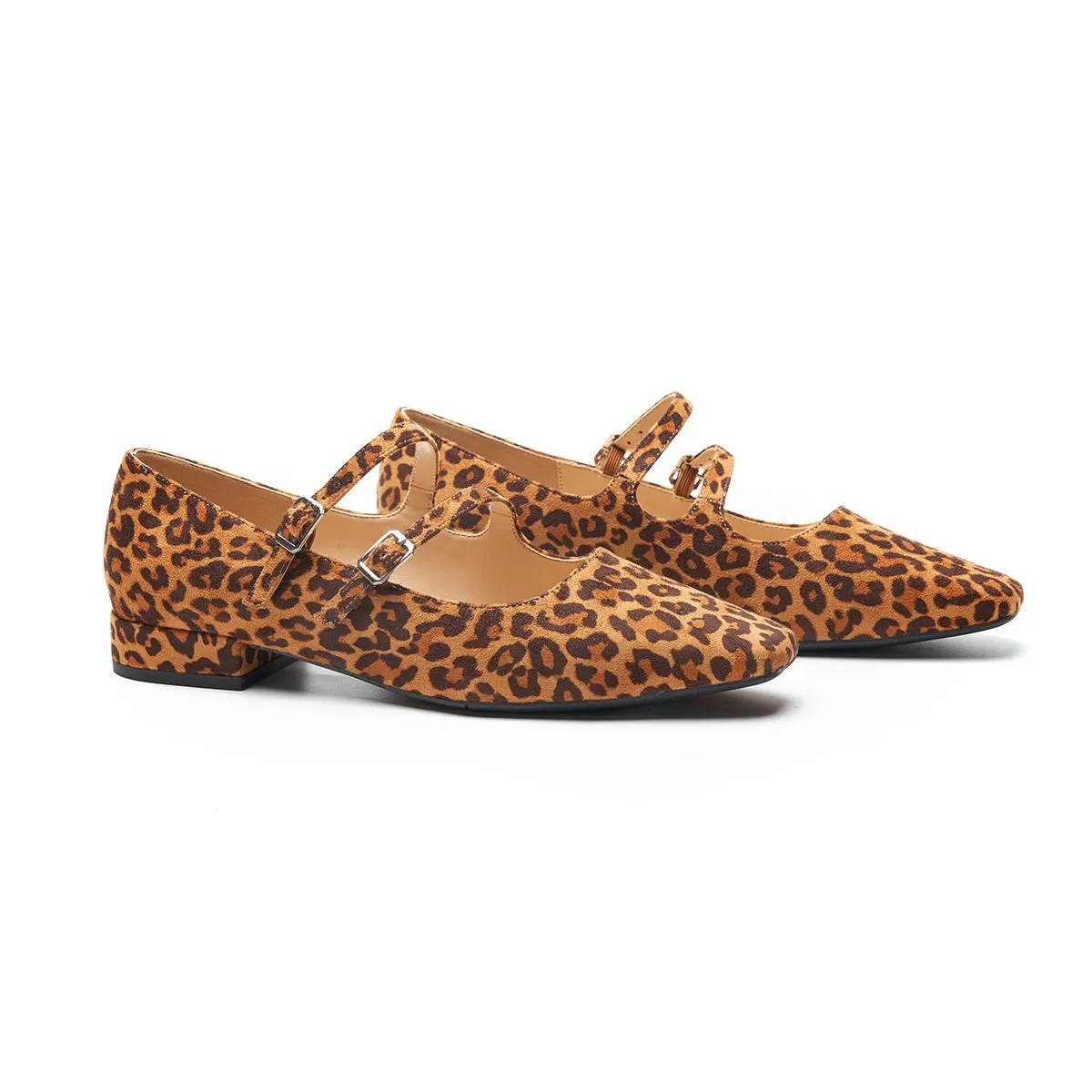 Double-Straps Block Heel Mary Jane (Alyssa A