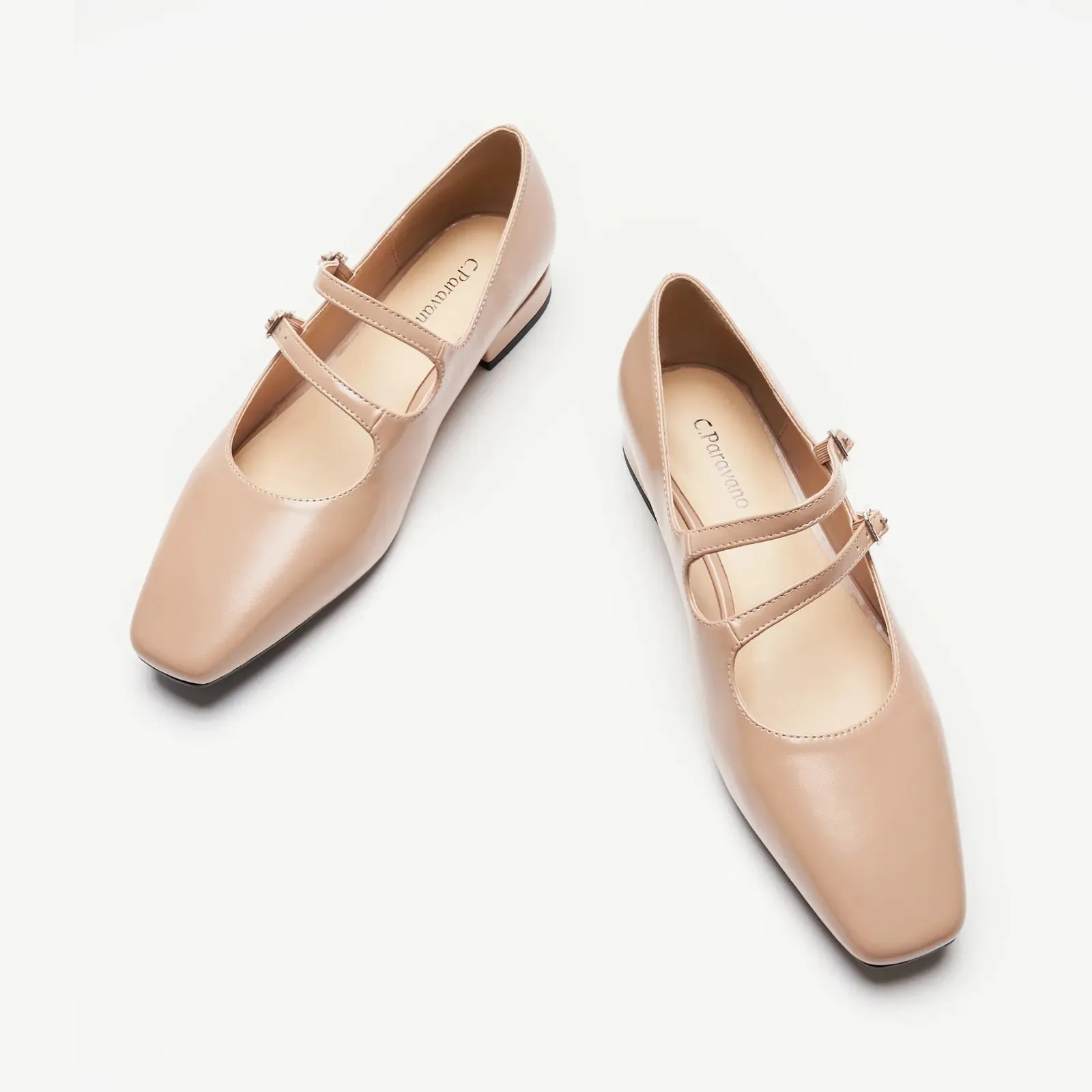 Double-Straps Block Heel Mary Jane (Alyssa A