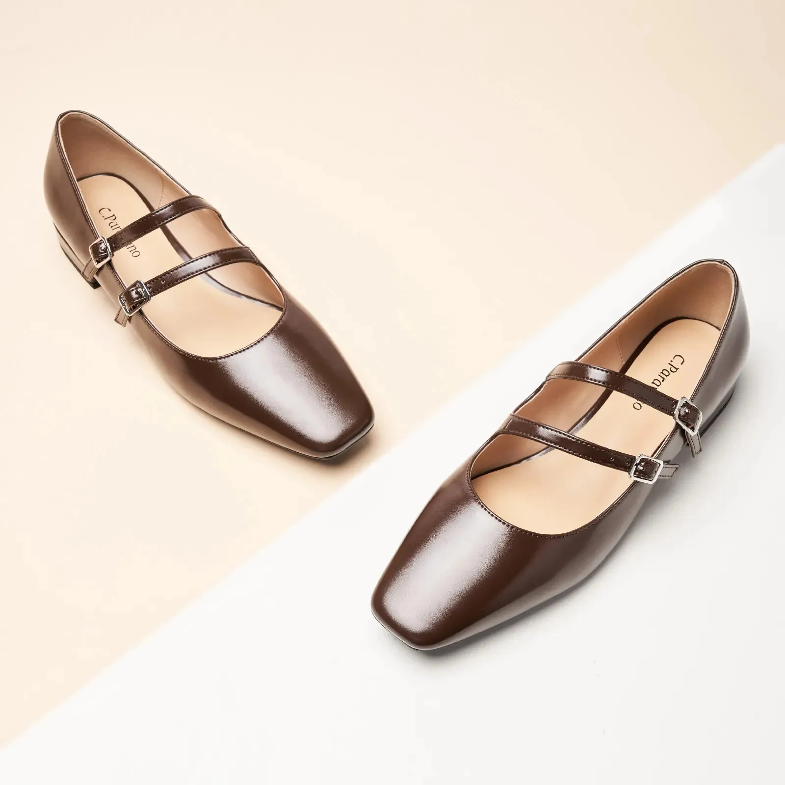 Double-Straps Block Heel Mary Jane (Alyssa A
