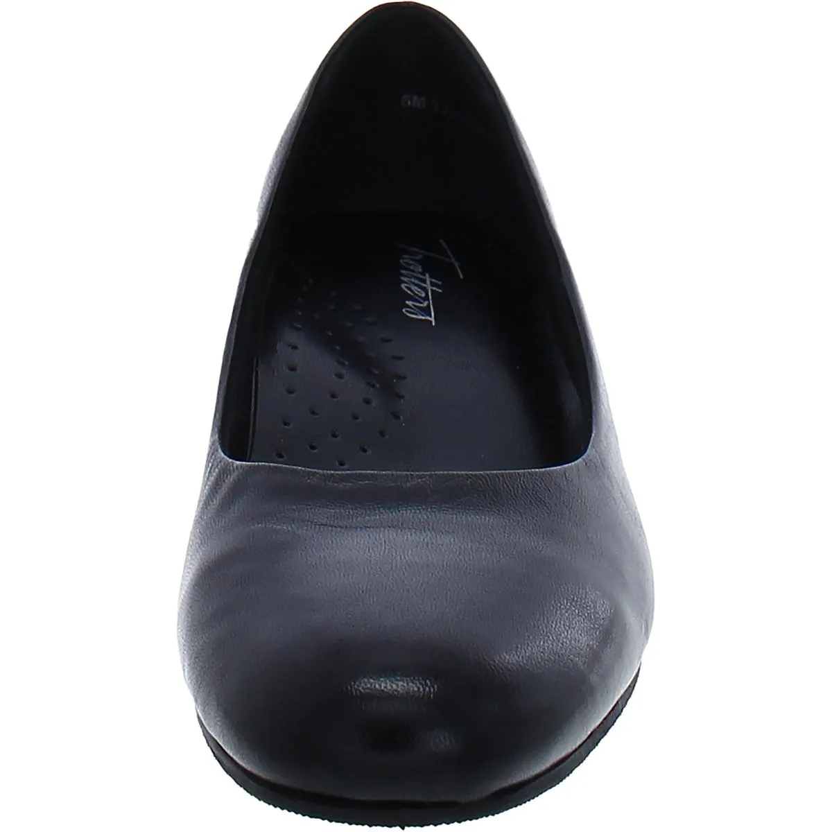 Dream Womens Leather Slip-On Pumps