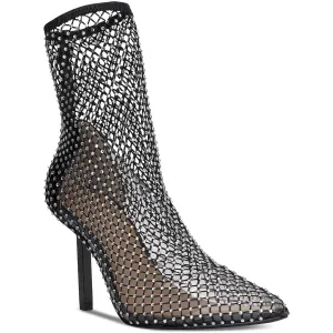 Edrice Womens Rhinestone Mesh Pumps