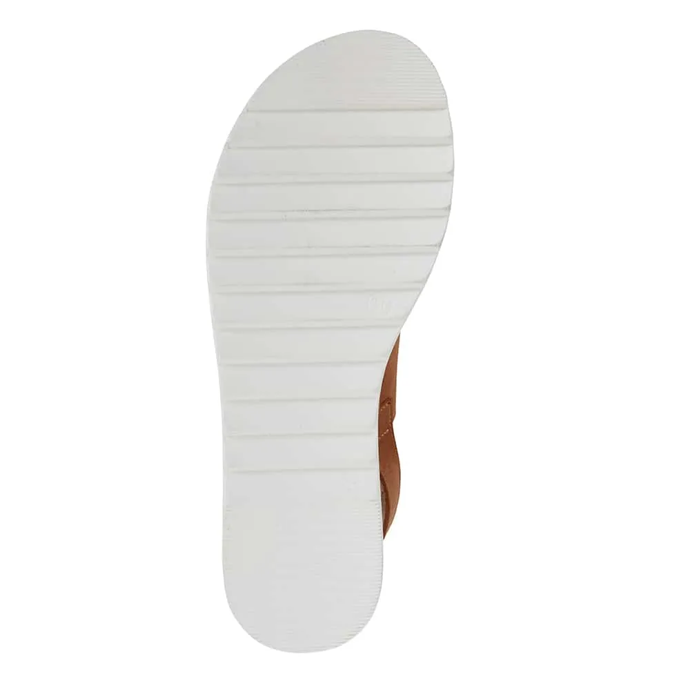 Egan Sandal in Tan Leather