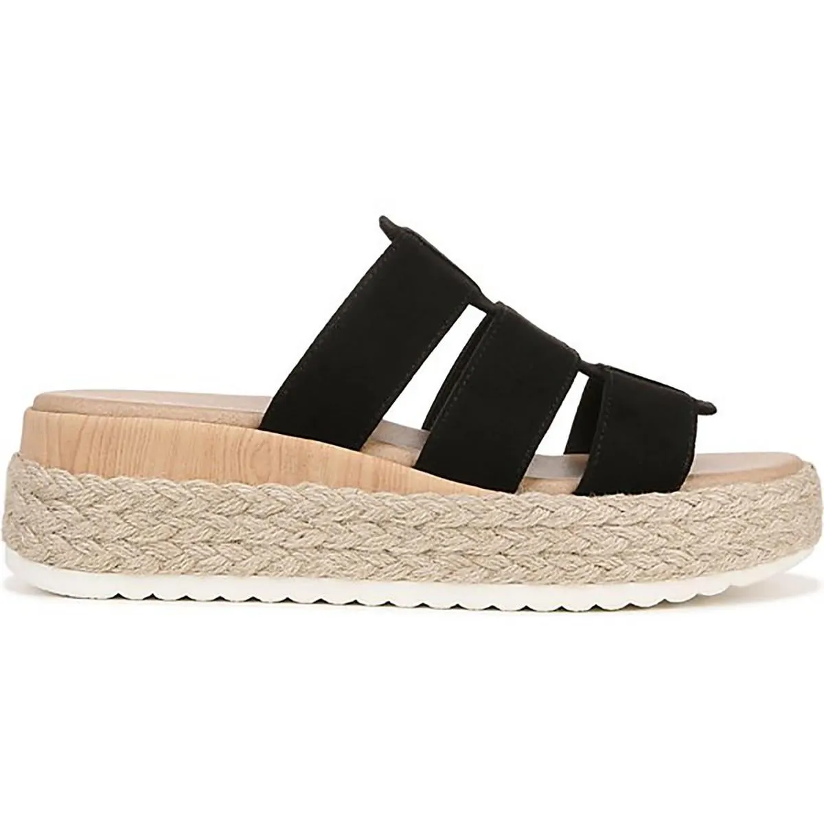 Electric Womens Faux Suede Slip On Espadrilles