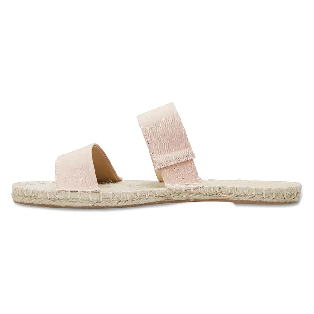 Embassy Sandal in Blush Canvas