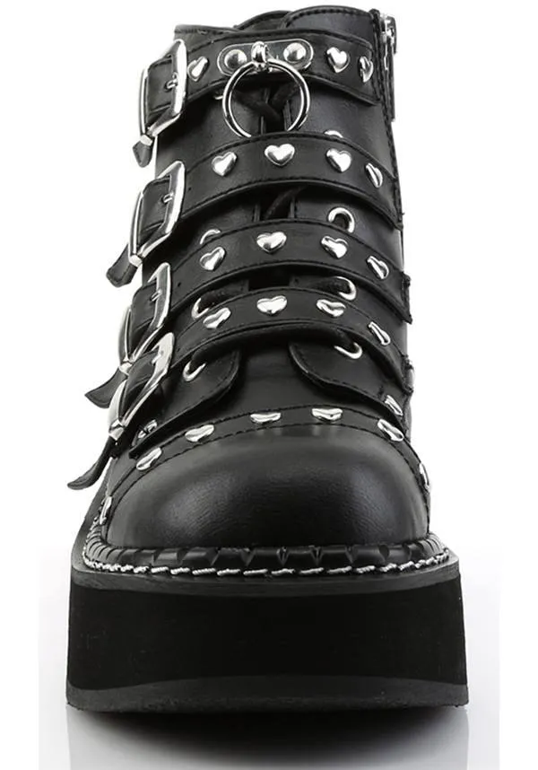 EMILY-315 [Black] | BOOTS [IN STOCK]*