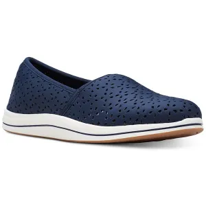 Emily Womens Laser Cut Slip-On Sneakers