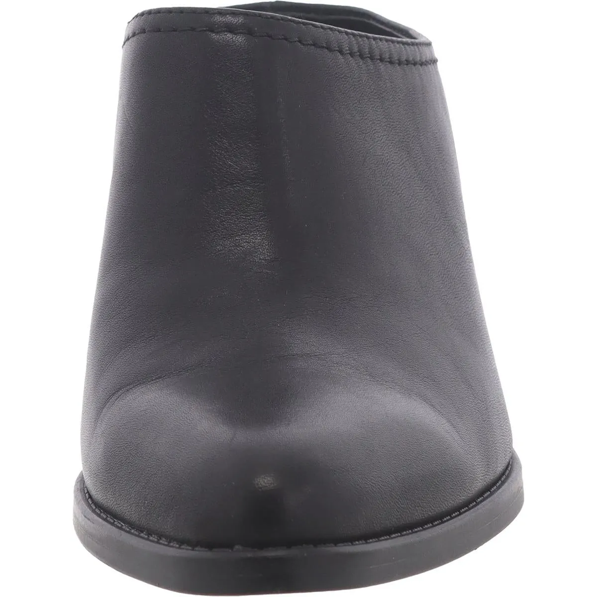 Fairmont Womens Leather Pointed Toe Mules
