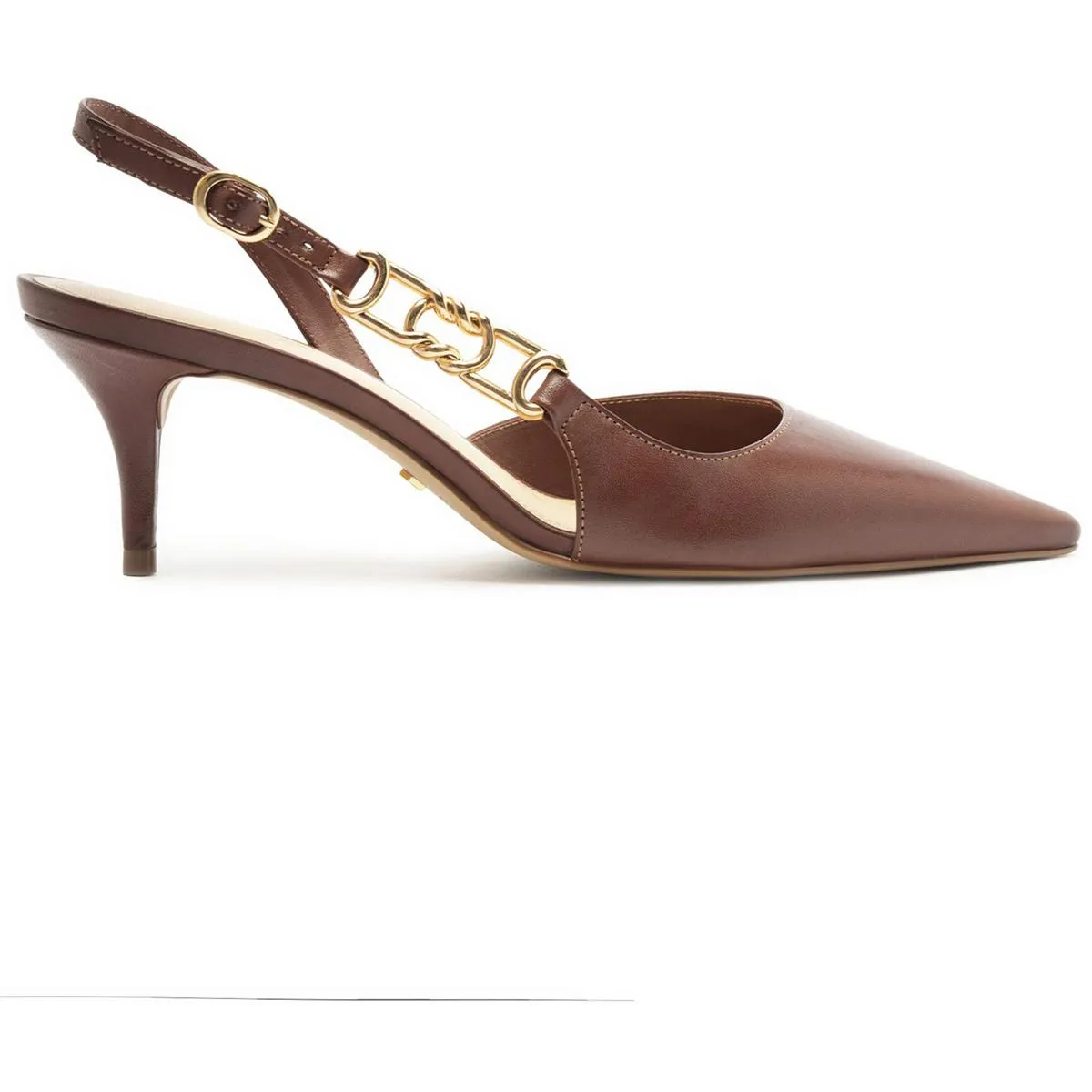Fechado Salo Baixo Womens Strappy Manmade Pumps