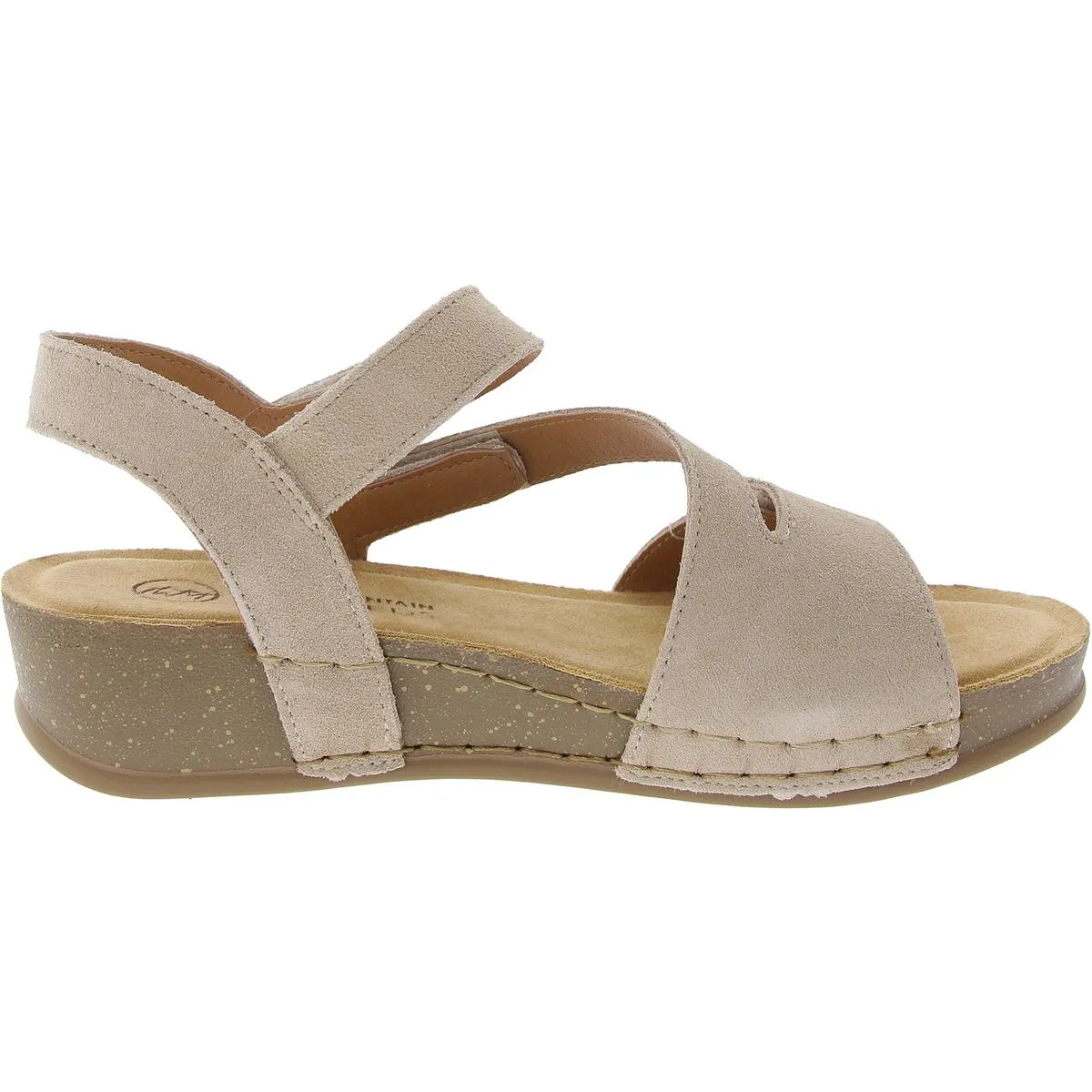 Fern Womens Adjustable Faux Leather Ankle Strap