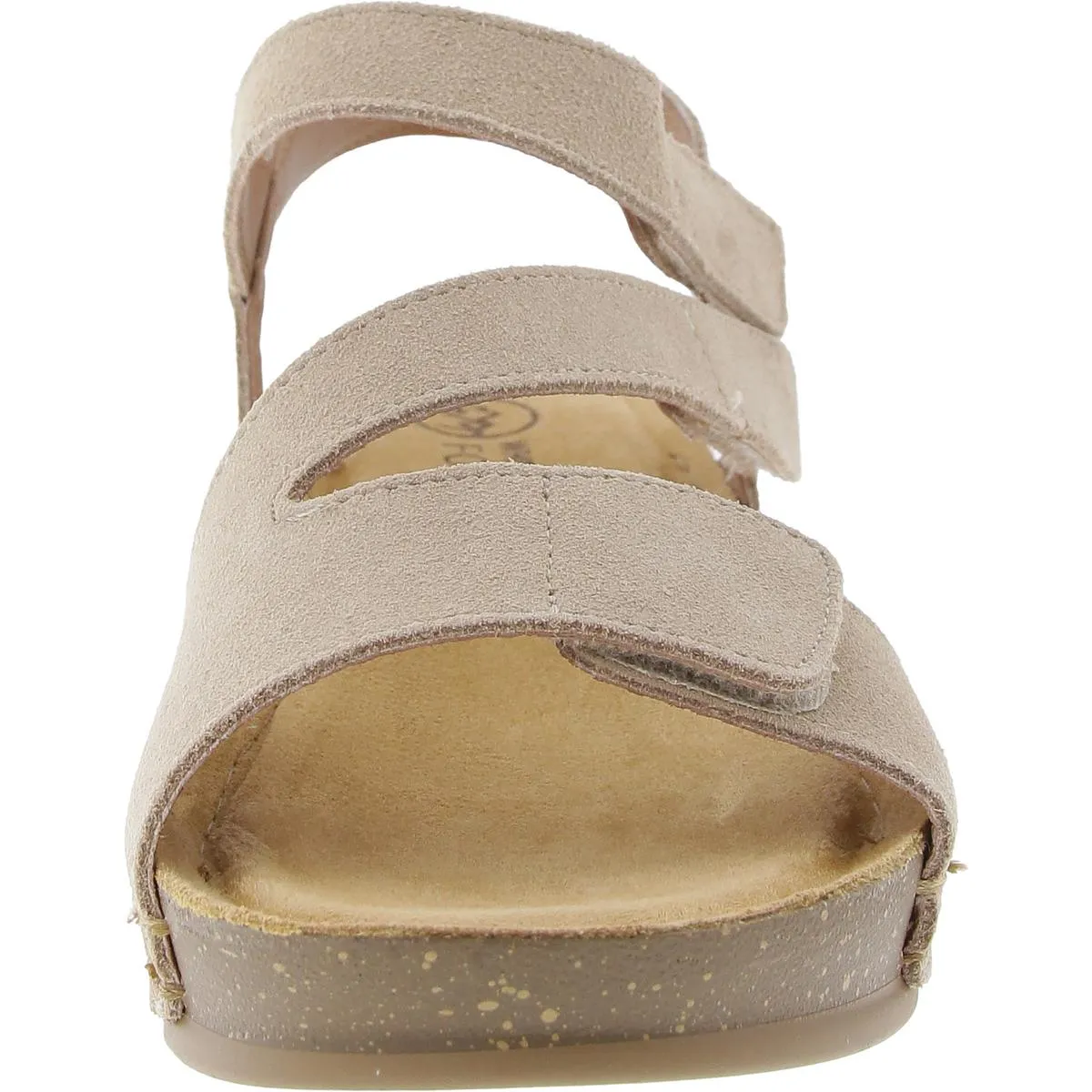 Fern Womens Adjustable Faux Leather Ankle Strap