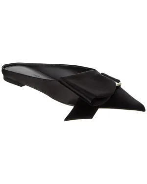 Ferragamo Emii T Satin Flat