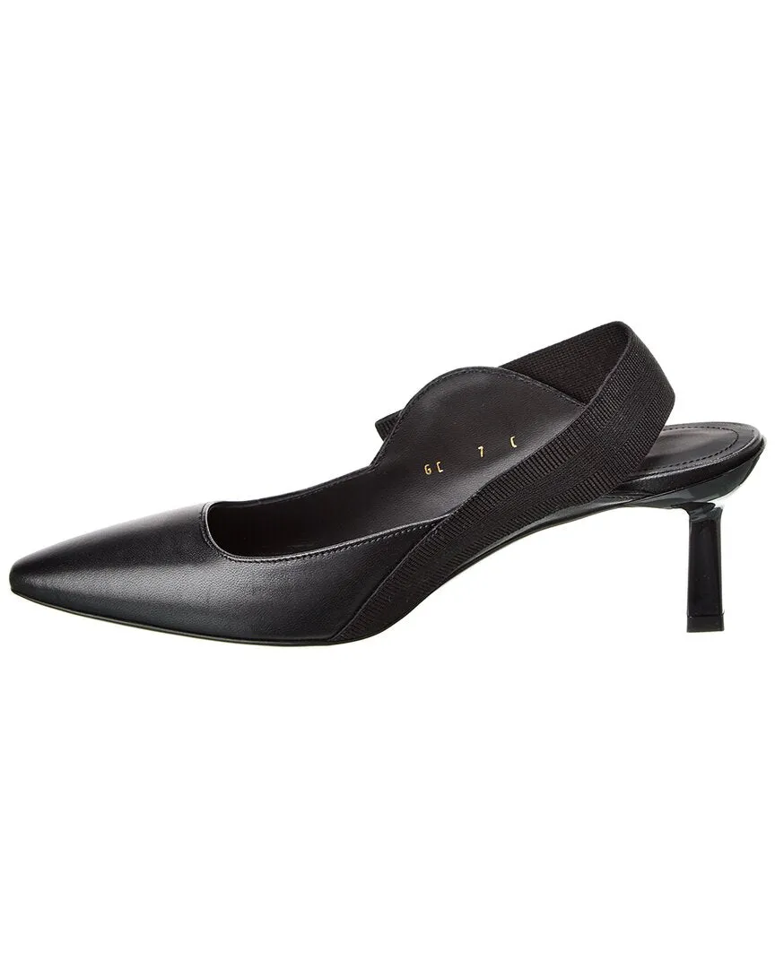 Ferragamo Vara Leather Slingback Pump