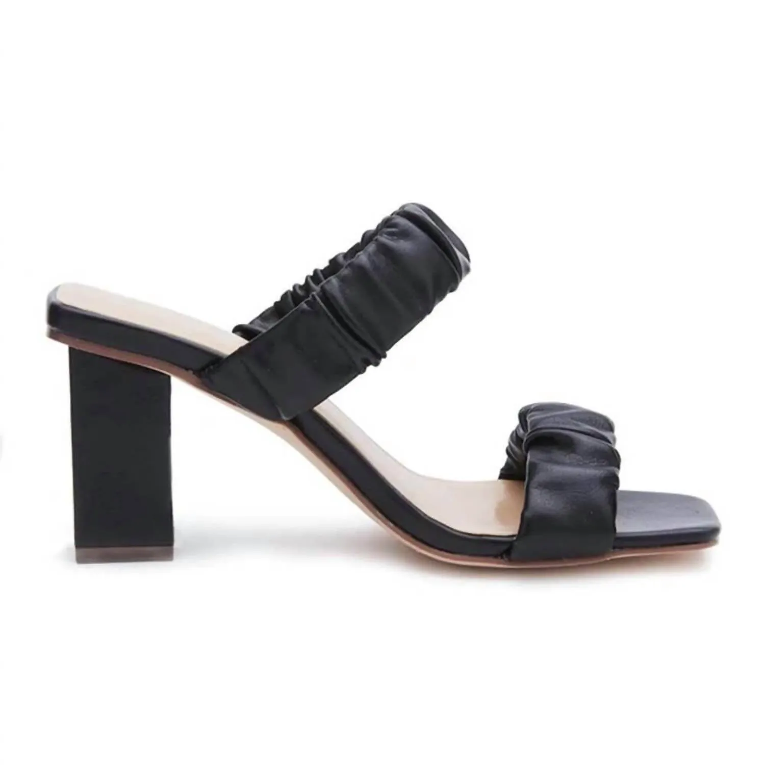 First Love Heeled Sandal In Black