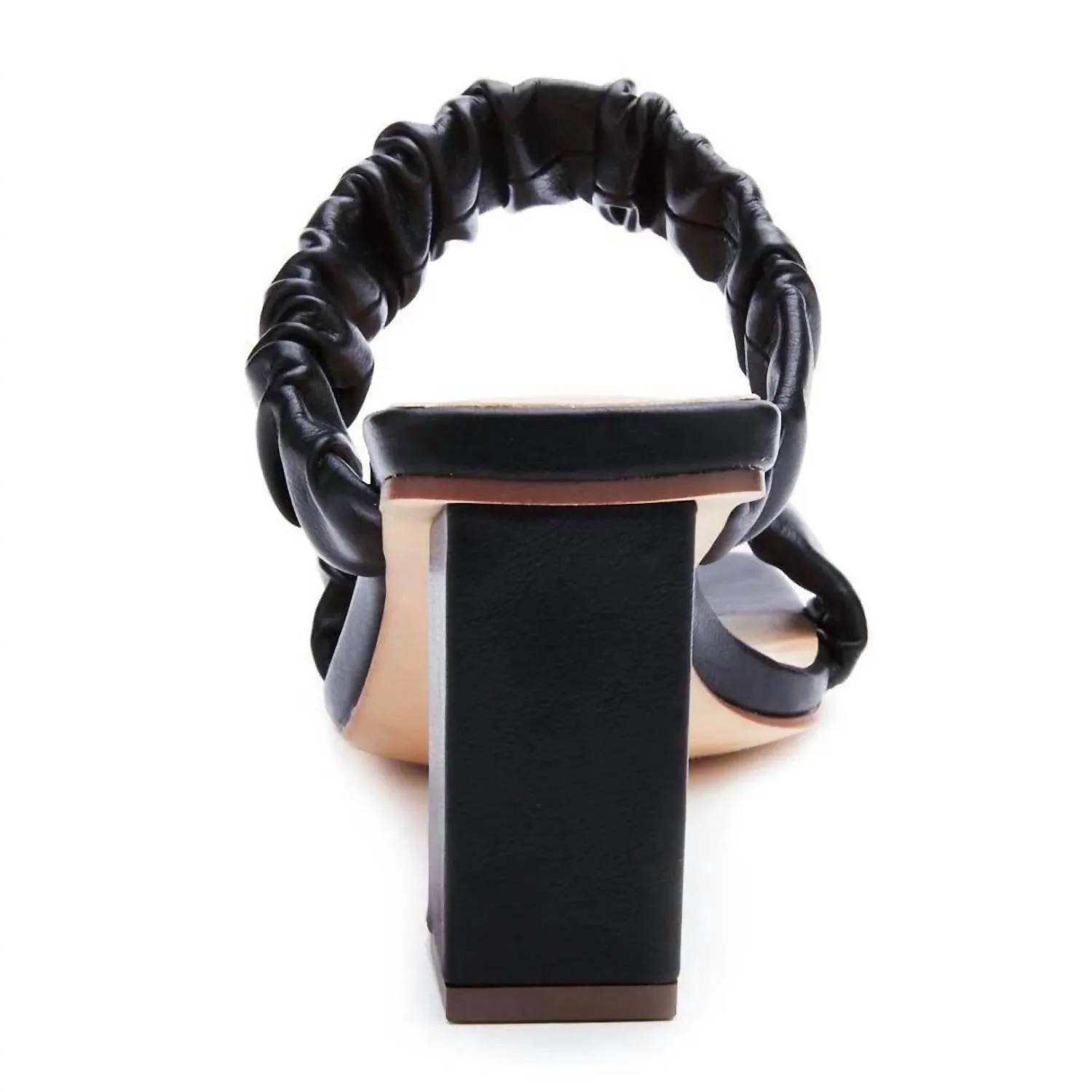 First Love Heeled Sandal In Black