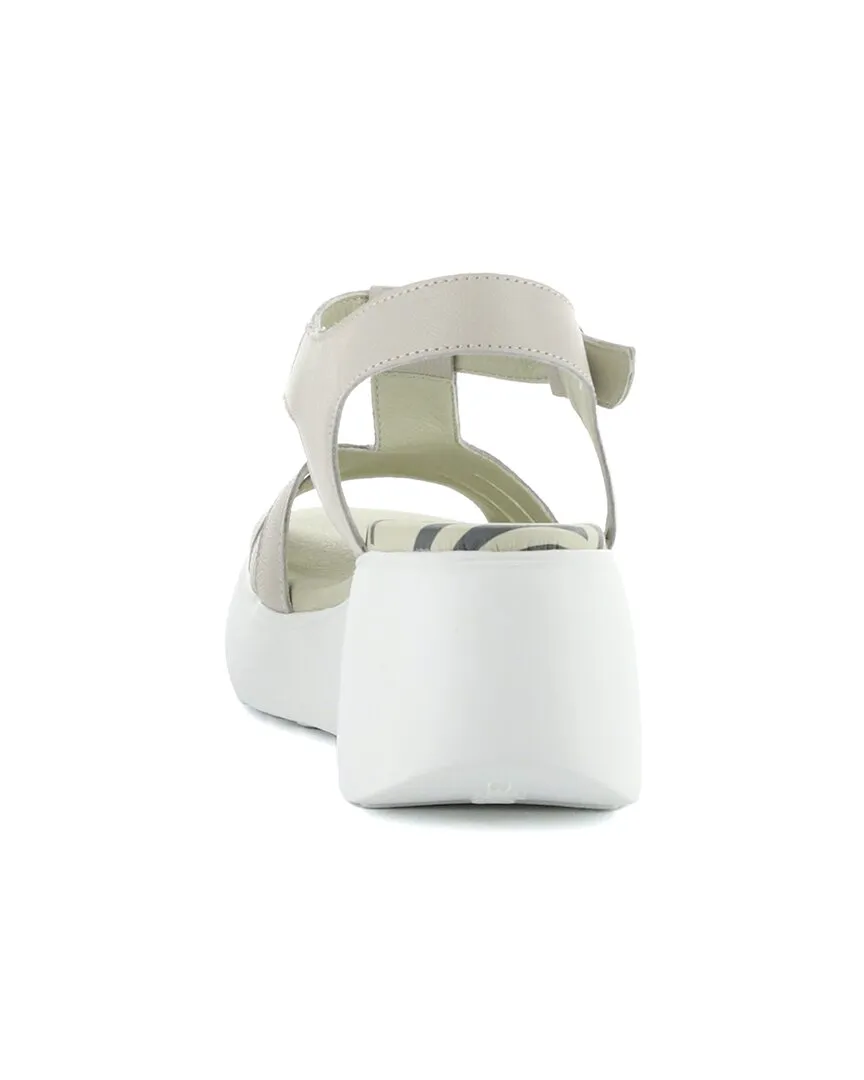 FLY London Duma Leather Sandal