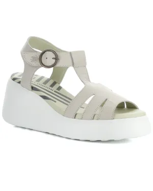 FLY London Duma Leather Sandal