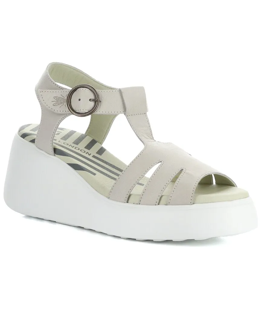 FLY London Duma Leather Sandal