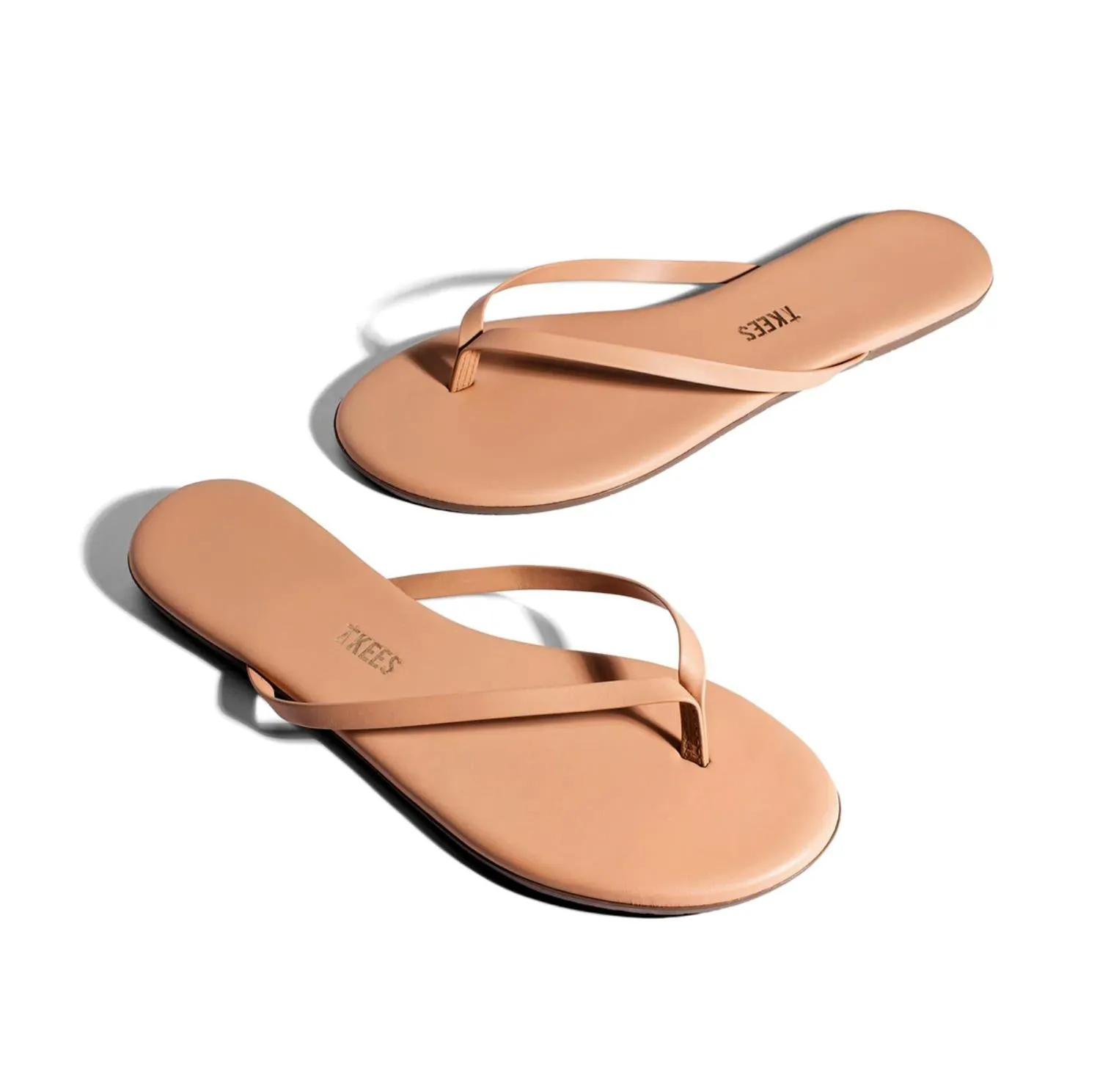Foundations Matte Flip Flops In Pout
