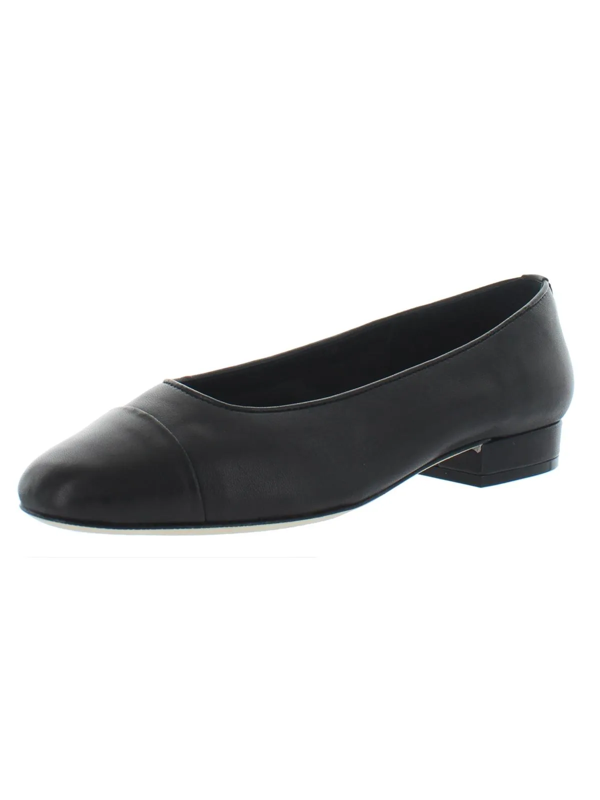 Frankie Womens Leather Dressy Pumps