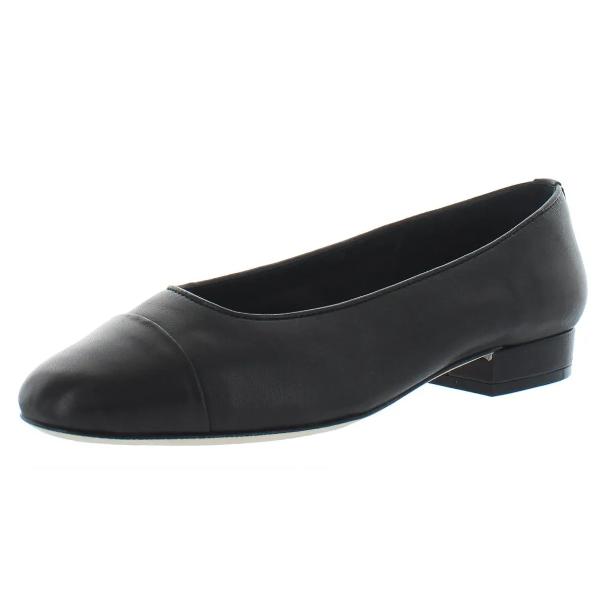 Frankie Womens Leather Dressy Pumps