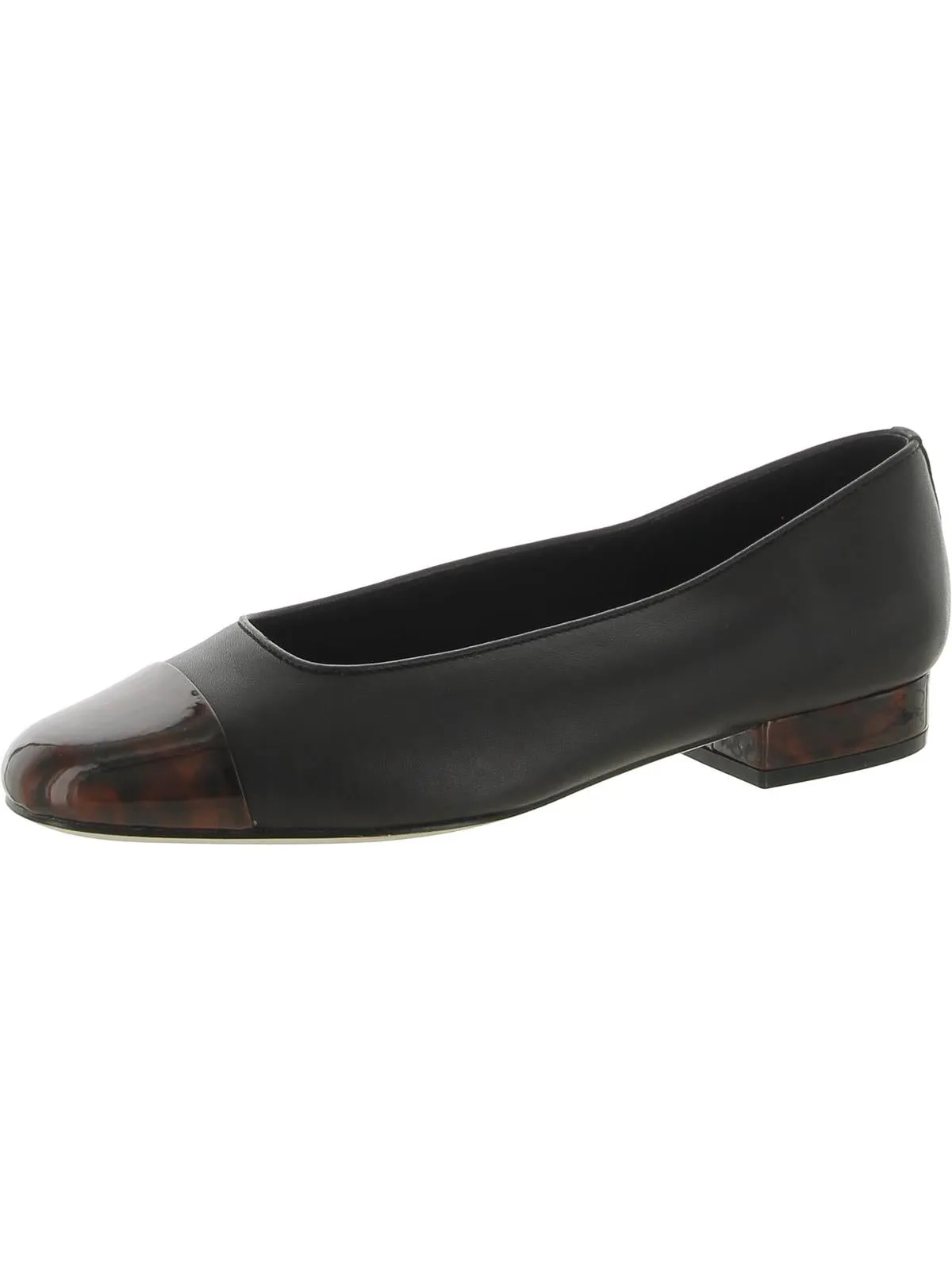 Frankie Womens Leather Dressy Pumps