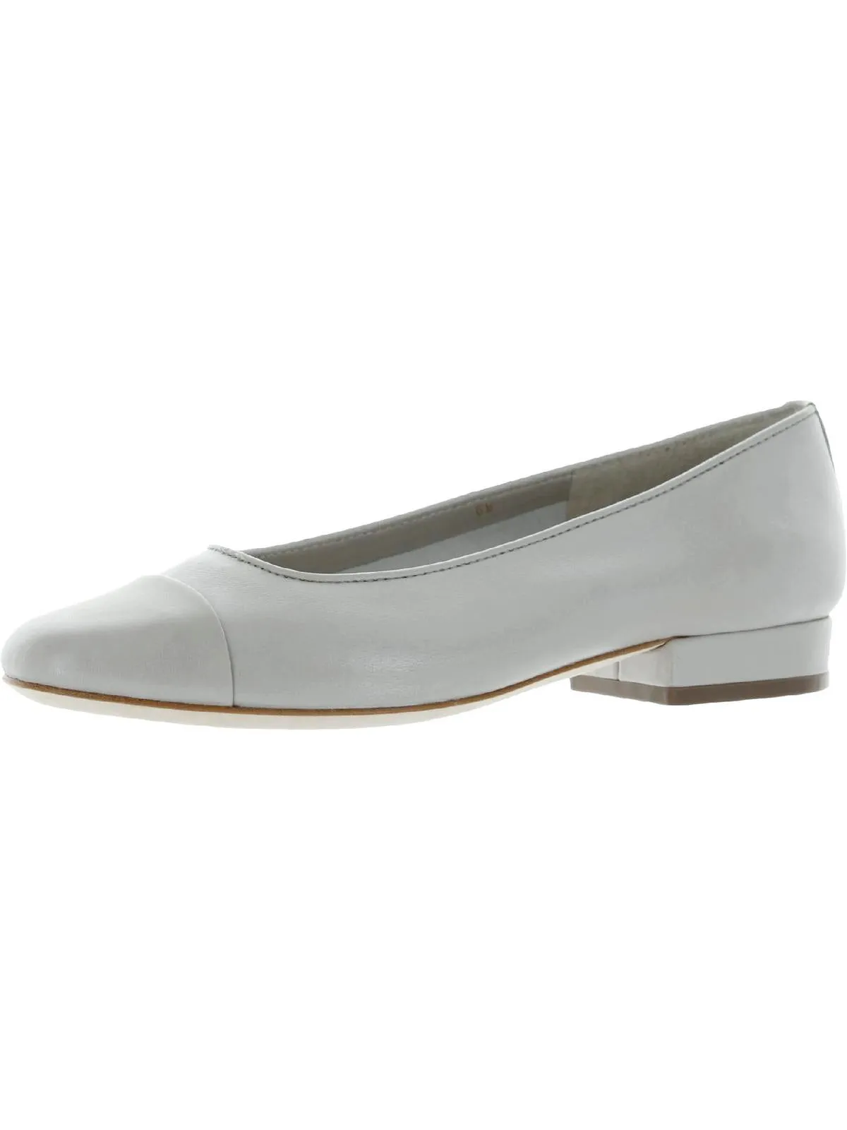 Frankie Womens Leather Dressy Pumps