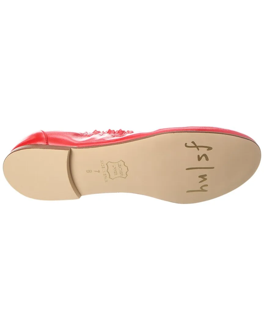 French Sole Cecila Leather Flat
