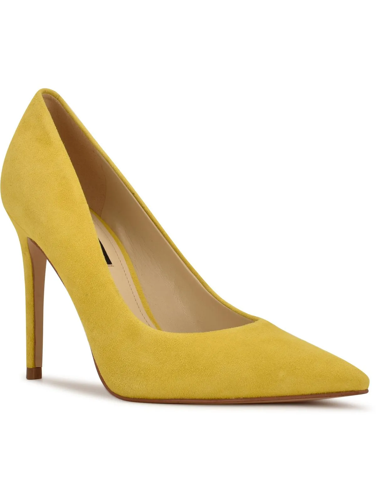 Fresh Womens Suede Slip-On Pumps