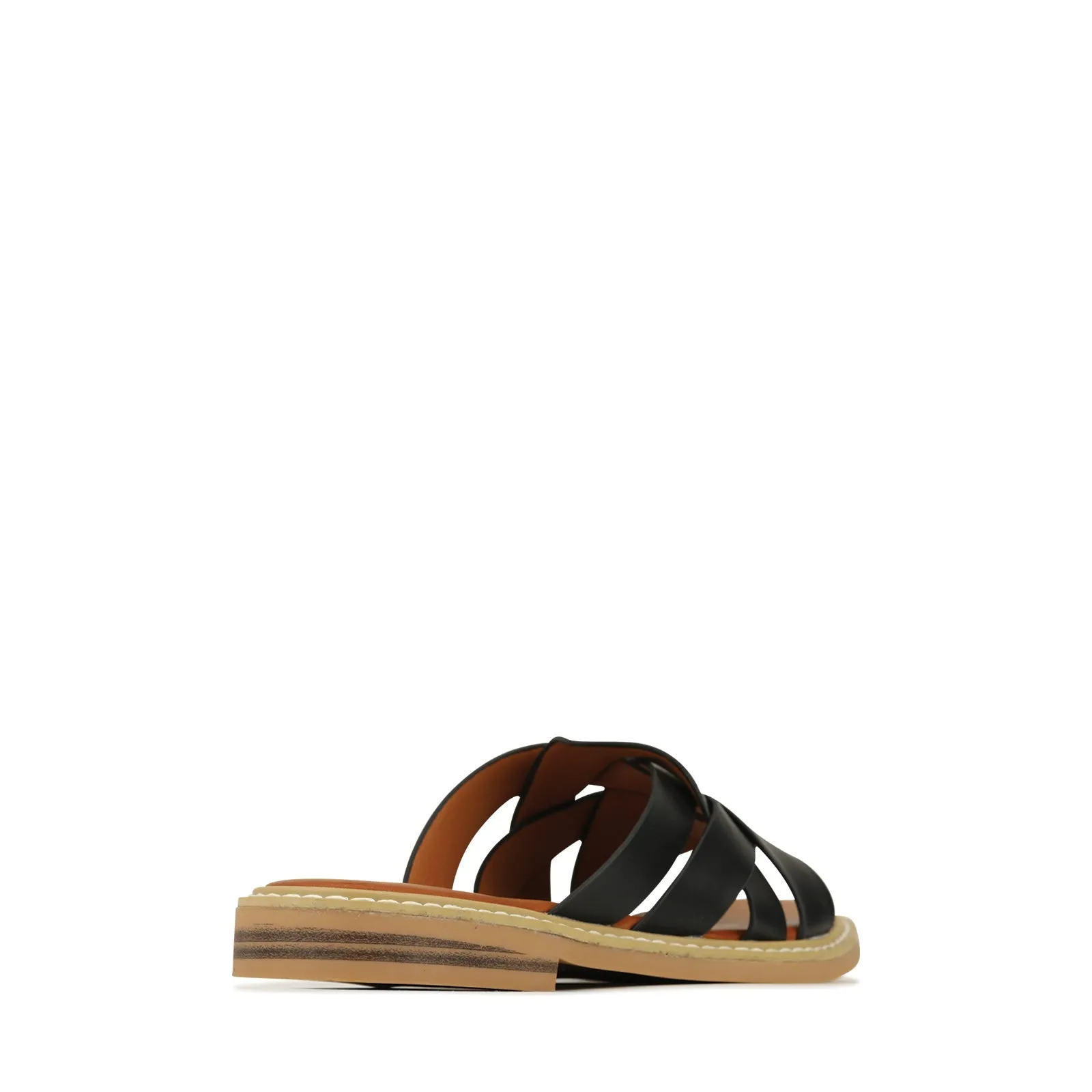 GARI STRAP SLIDE SANDALS