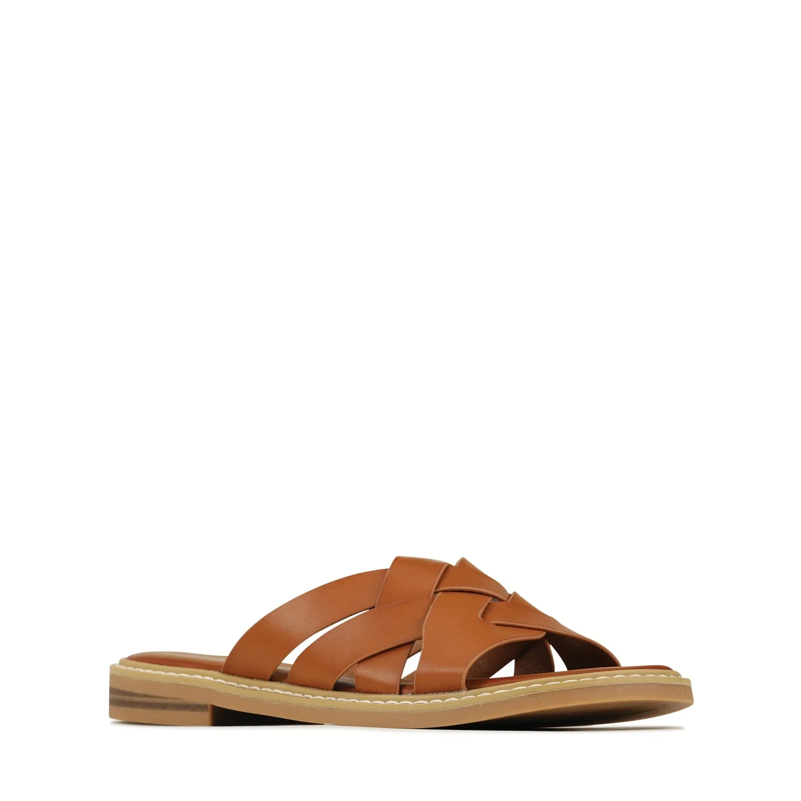 GARI STRAP SLIDE SANDALS