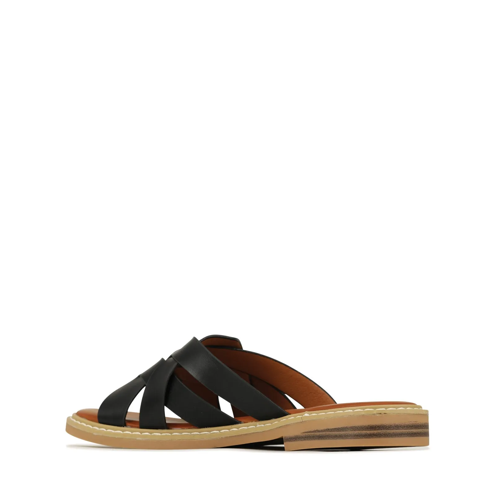 GARI STRAP SLIDE SANDALS