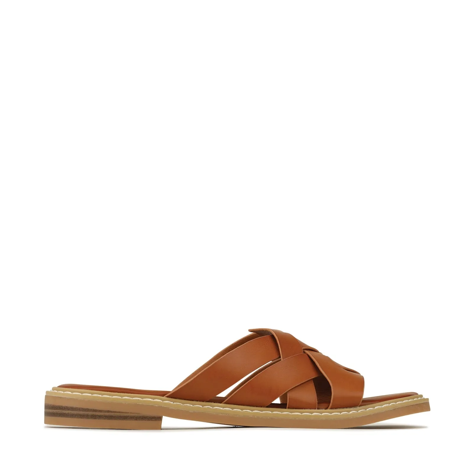 GARI STRAP SLIDE SANDALS