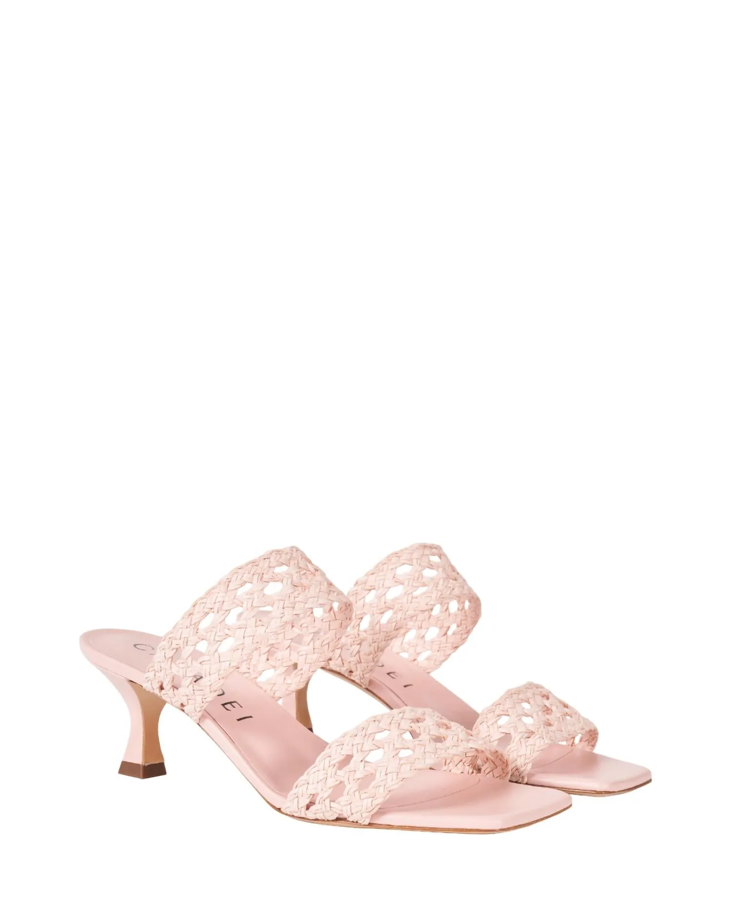 Geraldine 2 Strap Sandals In Minou Leather