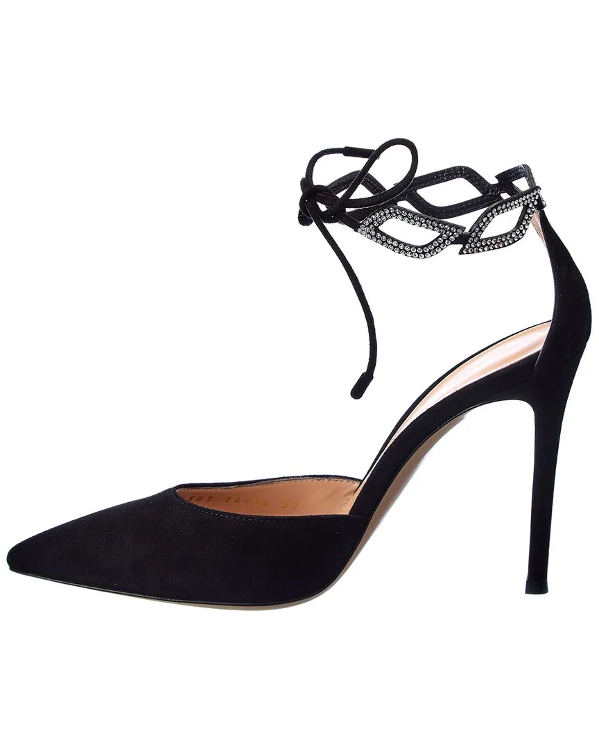 Gianvito Rossi Freya 105 Suede Pump