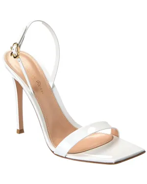 Gianvito Rossi Ribbon Stiletto 105 Patent Sandal