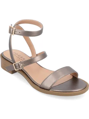 gigi sandals Womens Patent Strappy Ankle Strap