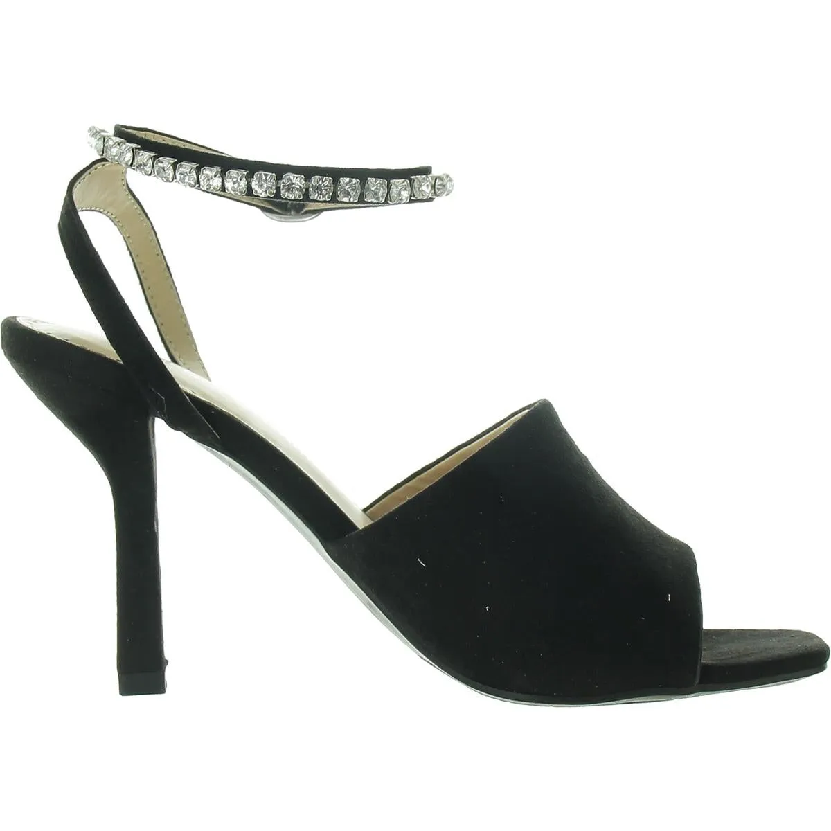 Ginnie Womens Rhinestone Man Made Mules
