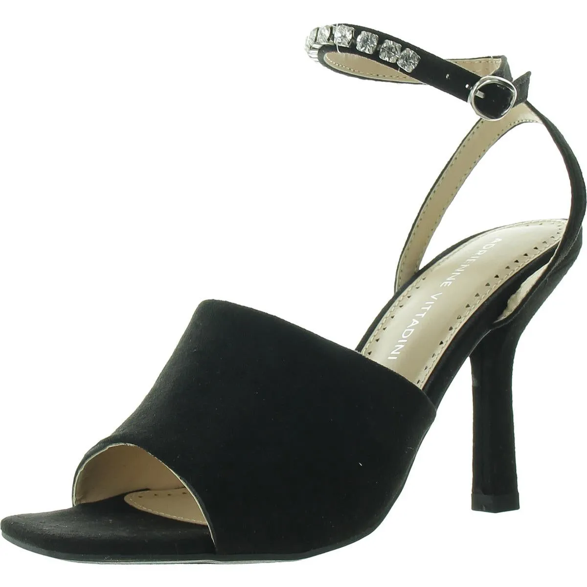 Ginnie Womens Rhinestone Man Made Mules