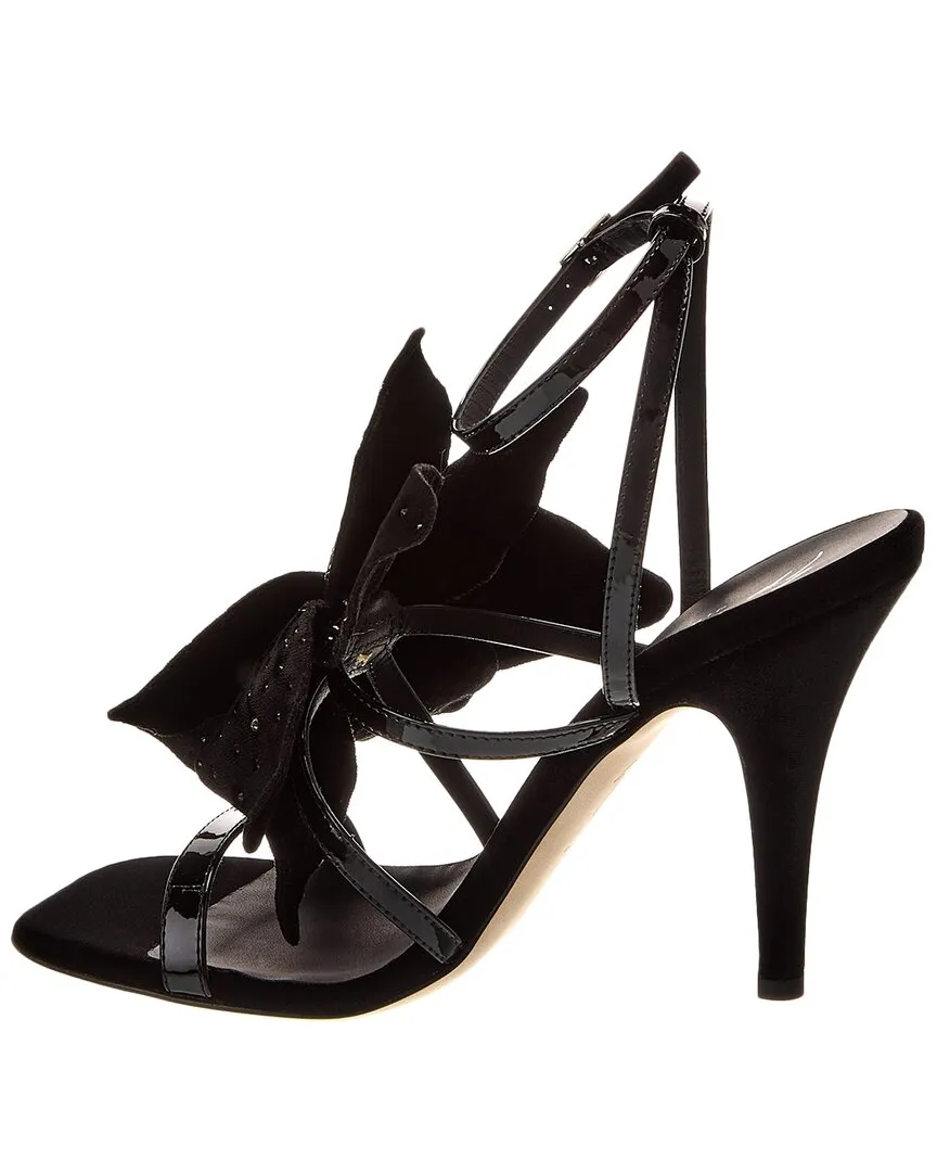 Giuseppe Zanotti Curvy 105 Velvet Sandal