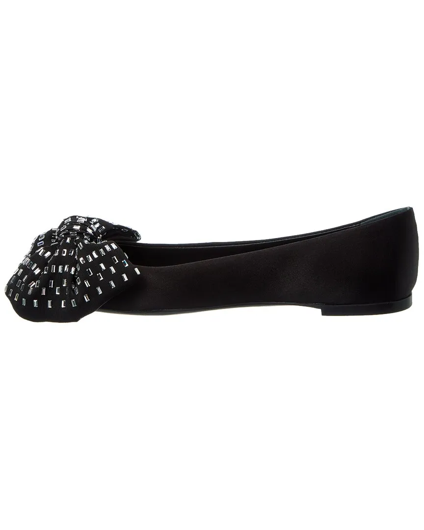 Giuseppe Zanotti Flavia Satin Flat