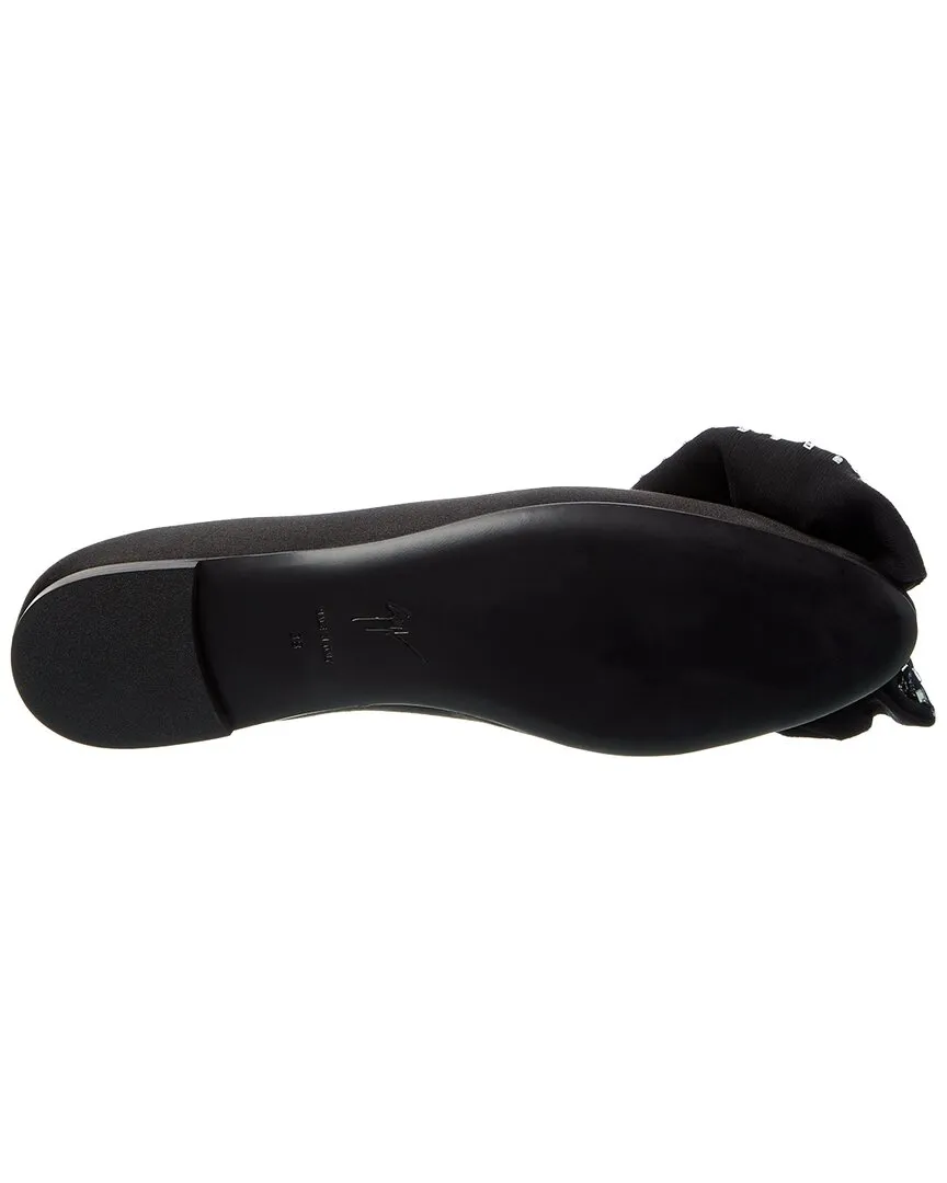 Giuseppe Zanotti Flavia Satin Flat